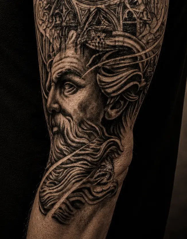 coverup sleeve arm zeus Closeup by Kira
