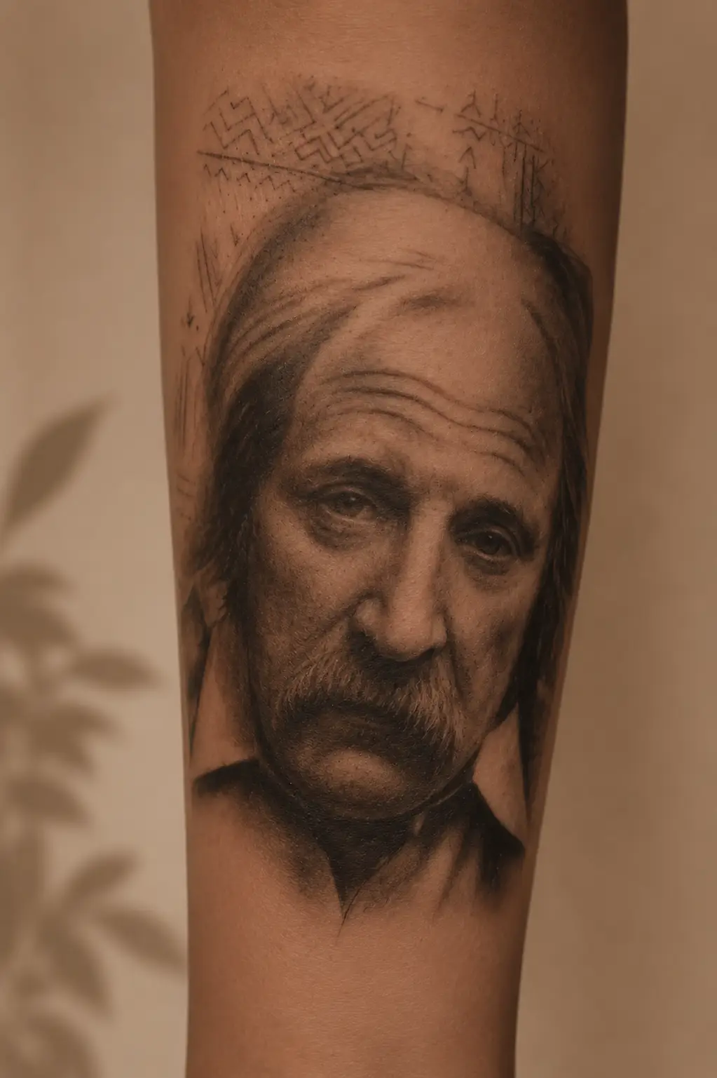 mundl portrait tattoo by Kira